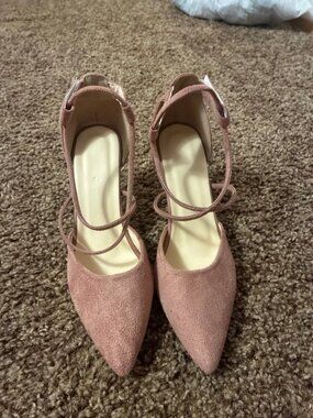 Pink heels